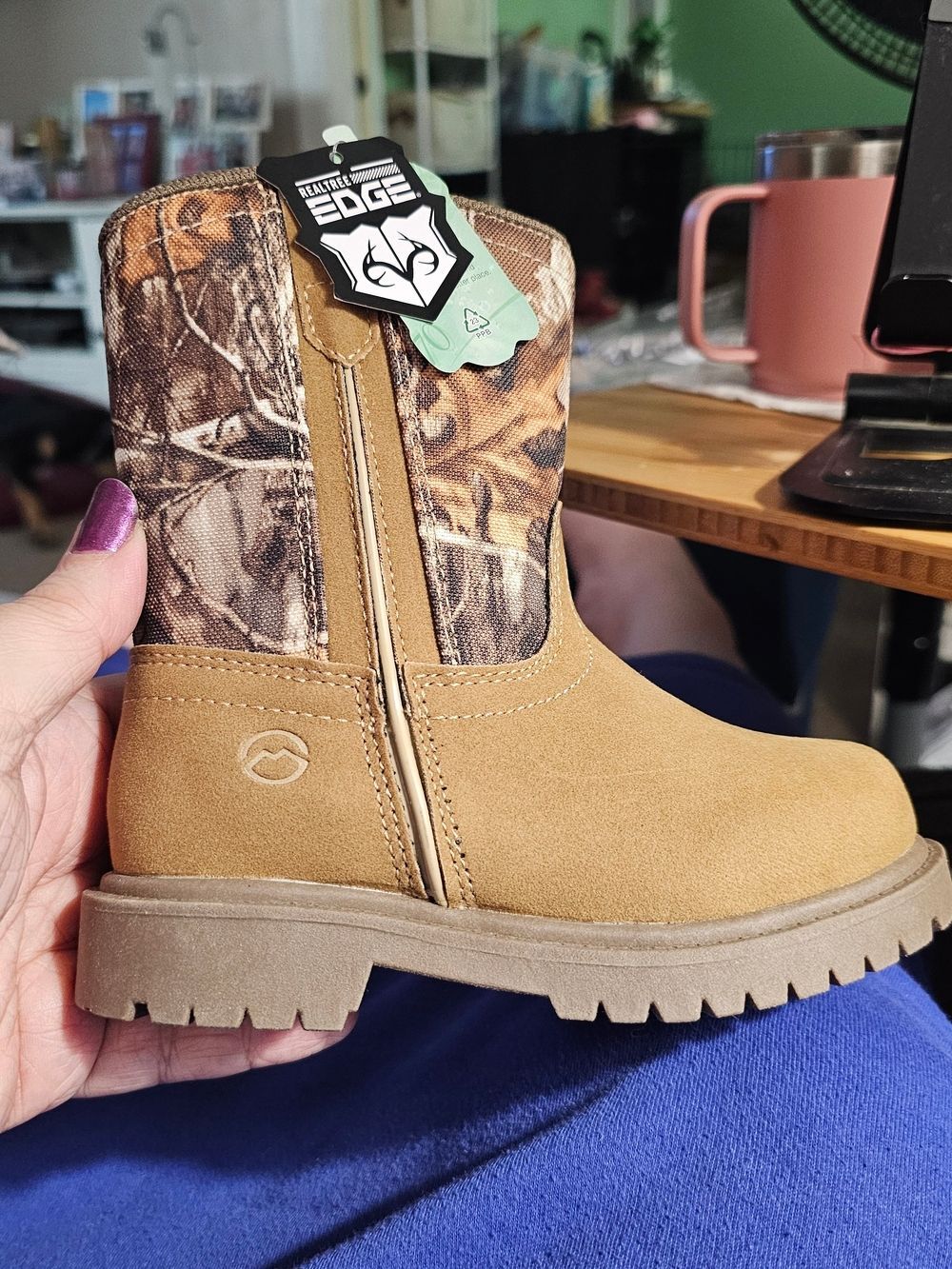 Magellan Outdoors Kids' Boone Realtree Edge Boots